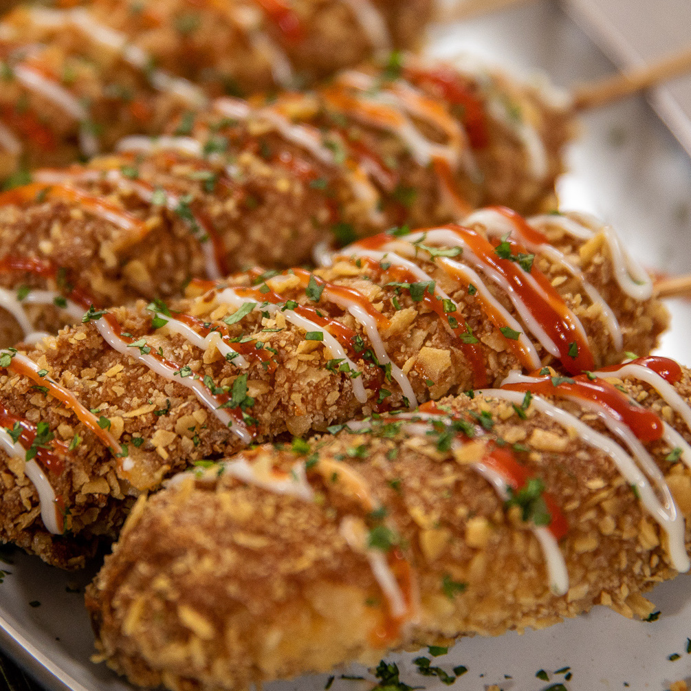 Tostitos® Crusted Corn Dogs | Tostitos