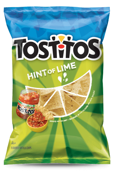 TOSTITOS Hint Of Lime Tostitos