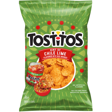 Package - TOSTITOS® Hint of Chile Lime Bite Sized Rounds